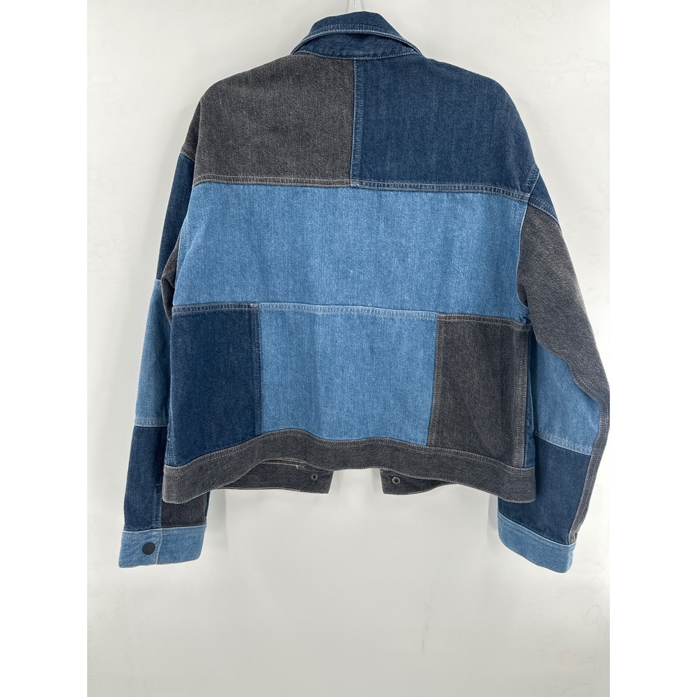 Adriano Goldschmied Kaya Patchwork Jean Jacket Medium - Picture 9 of 10
